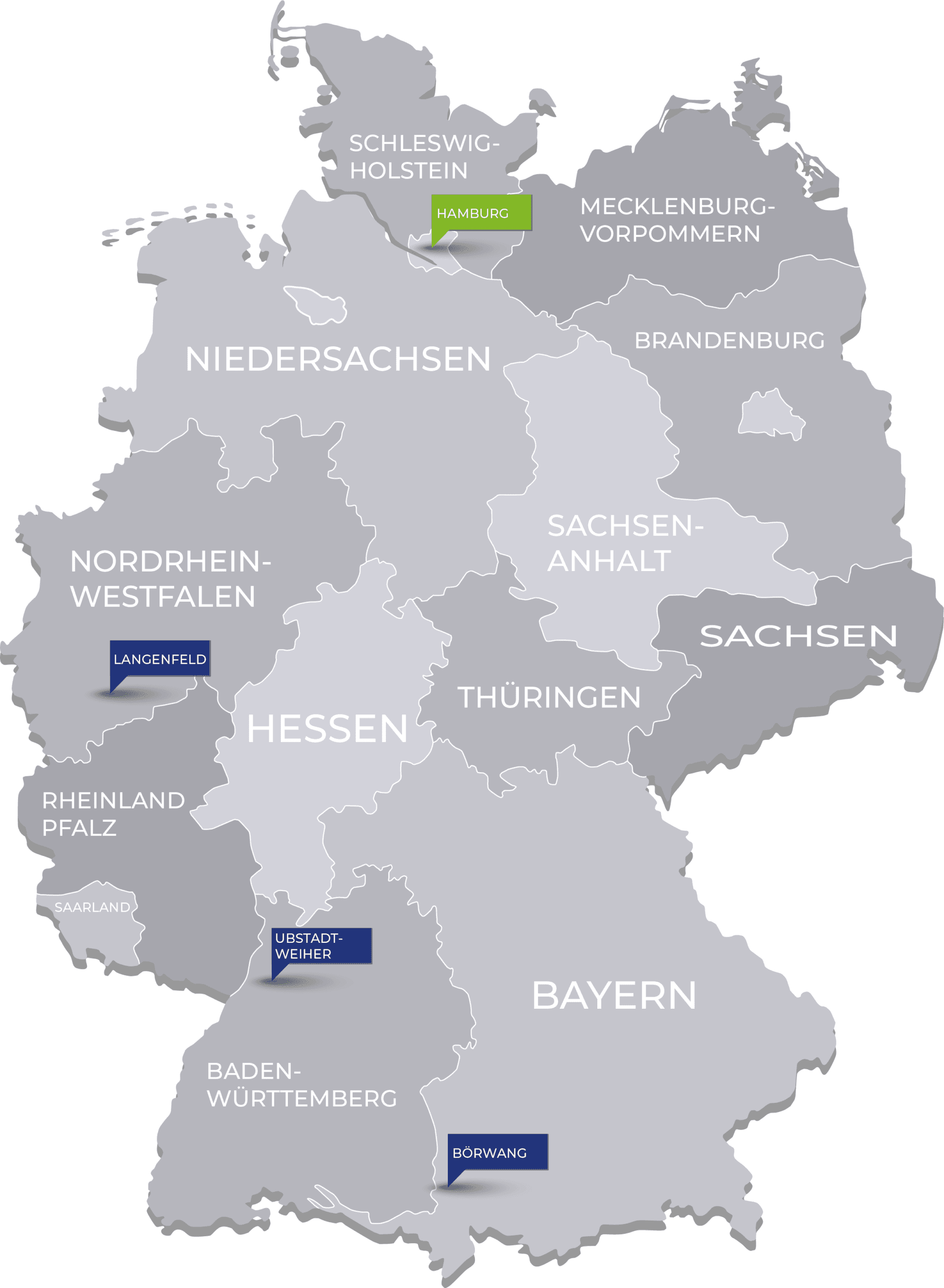 Karte Geschäftsgebiet JNS & OFF